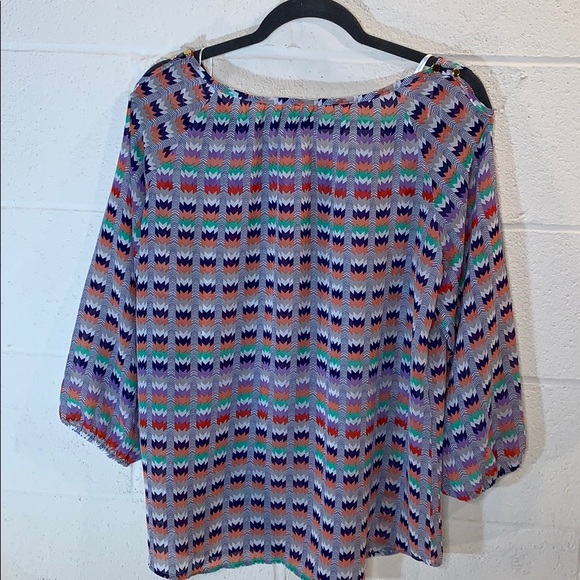 GAP : Graphic Print Blouse - Picture 6 of 7